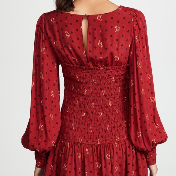 Free People Two Faces Print Mini Dress - Picture 4 of 7